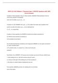 MATH 225 UIUC Midterm 1 Theorems Exam &vert; UPDATED Questions with 100&percnt; Correct Answers