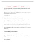 Math 302 Final Exam &vert; UPDATED Questions with 100&percnt; Correct Answers&NewLine;