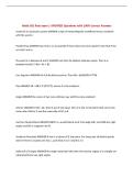 Math 302 final exam &vert; UPDATED Questions with 100&percnt; Correct Answers&NewLine;