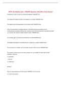 MATH 302-Statistics Exam &vert; UPDATED Questions with 100&percnt; Correct Answers&NewLine;