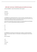 MATH 1280 - Unit 2 Exam &vert; UPDATED Questions with 100&percnt; Correct Answers&NewLine;