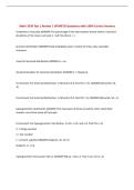 Math 3339 Test 1 Review &vert; UPDATED Questions with 100&percnt; Correct Answers&NewLine;