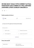 NR 302 QUIZ 1 EXAM WITH CORRECT ACTUAL QUESTIONS AND CORRECTLY WELL DEFINED ANSWERS LATEST ALREADY GRADED A&plus;