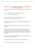 MCB 450 Exam 4 University of Illinois Urbana-Champaign &vert; UPDATED Questions with 100&percnt; Correct Answers