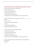 MCB 450 EXAM STUDY Guide &vert; UPDATED Questions with 100&percnt; Correct Answers&NewLine;