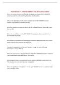 MCB 450 Exam 4 &vert; UPDATED Questions with 100&percnt; Correct Answers&NewLine;