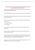 UIUC MCB 450 Exam 1 University of Illinois Urbana-Champaign&vert; UPDATED Questions with 100&percnt; Correct Answers&NewLine;