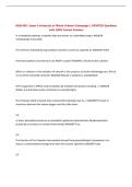 MCB 450 - Exam 3 University of Illinois Urbana-Champaign &vert; UPDATED Questions with 100&percnt; Correct Answers