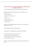MCB 450 Exam 1 University of Illinois Urbana-Champaign &vert; UPDATED Questions with 100&percnt; Correct Answers