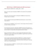 MECH 435 Exam &vert; UPDATED Questions with 100&percnt; Correct Answers&NewLine;