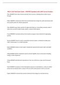 MECH 1320 Final Exam Guide &vert; UPDATED Questions with 100&percnt; Correct Answers&NewLine;