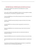 UND MGMT 302 Exam &vert; UPDATED Questions with 100&percnt; Correct Answers&NewLine;