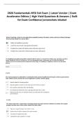 026 Fundamentals HESI Exit Exam &vert; Latest Version &vert; Exam&NewLine;Accelerator Edition &vert; High-Yield Questions & Answers &vert; Built&NewLine;for Exam Confidence&vert;screenshots inluded