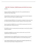 MGMT 3013 - Final Exam &vert; UPDATED Questions with 100&percnt; Correct Answers&NewLine;