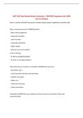 MGT 303 Final Review Miami University &vert; UPDATED Questions with 100&percnt;&NewLine;Correct Answers