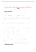 MGT 6615 FINAL Exam Troy University&vert; UPDATED Questions with 100&percnt; Correct Answers