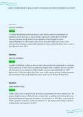 CHSOS COMPREHENSIVE EXAM SCRIPT COMPLETE QUESTIONS VERIFIED SOLUTIONS