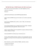 MGT 6615 FINAL Exam &vert; UPDATED Questions with 100&percnt; Correct Answers&NewLine;