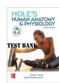 Test Bank for Hole&rsquo;s Human Anatomy and Physiology&comma; 16th Edition&comma; Charles Welsh&comma; Cynthia Prentice-Craver&comma; ISBN10&colon; 1260265226 by Charles Welsh&comma; Cynthia Prentice-Crave All Chapters 1-24&period; 692 Pages
