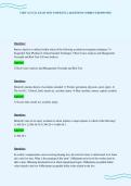 CHST ACTUAL EXAM TEST PAPER FULL QUESTIONS CORRECT RESPONSES