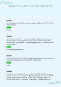 CHST FINAL PAPER EXAM QUESTIONS ACCURATE ANSWERS FULL SOLUTION
