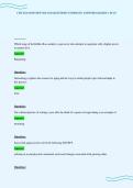 CHT EXAM REVIEW SOLVED QUESTIONS COMPLETE ANSWERS GRADED A PLUS
