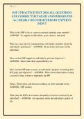 DSP 2 PRACTICE TEST 2026 ALL QUESTIONS&NewLine;AND CORRECT DETAILED ANSWERS &vert;RATED&NewLine;A&plus; &vert; HIGHLY RECOMMENDED BY EXPERTS&NewLine;&vert;NEW&excl;&excl;&NewLine;