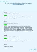 CIC AGENCY MANAGEMENT ALL LESSONS ACTUAL EXAM TEST PAPER FULL&NewLine;QUESTIONS CORRECT RESPONSES