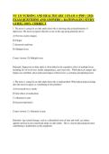 NU 131 Nursing and Healthcare 1 Exam 4 &lpar;PDF&rpar; &vert; 2026 Exam Questions and Answers &plus; Rationales &vert; Study Guide &vert; 100&percnt; Correct