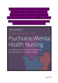 Varcarolis&rsquo; Essentials of Psychiatric Mental Health Nursing&comma; 5th Edition &colon; Test Bank &vert; Practice Exam Questions &semi; Verified Answers &vert; Nursing Assessment & Study Resource