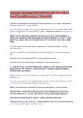 Maryland Stationary Engineer Practice Test 2026&sol;2027 &vert; Most Tested Questions &vert; Latest Update &vert; Graded A&plus;