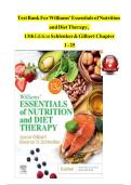 TEST BANK&colon; Williams' Essentials of Nutrition and Diet Therapy&comma; 13th Edition by Joyce Ann Gilbert&comma; PhD&comma; RDN &vert; Complete Test Bank &vert; Latest Update &vert; Verified Questions & Answers &vert; Graded A&plus;