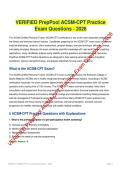 VERIFIED PrepPool ACSM-CPT Practice Exam Questions - 2026&period;