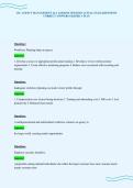 CIC AGENCY MANAGEMENT ALL LESSONS UPDATED ACTUAL EXAM QUESTIONS&NewLine;CORRECT ANSWERS GRADED A PLUS