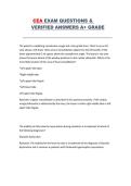 CEA Exam Questions & Verified Answers &ndash; Certified Emergency&sol;Clinical Assessment &ndash; Complete Practice Questions and Answer Guide
