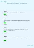 CHSOS VIEW AHEAD EXAM QUESTIONS FULL SOLUTION GUIDE