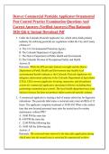 Denver Commercial Pesticide Applicator Ornamental &NewLine;Pest Control Practice Examination Questions And &NewLine;Correct Answers &lpar;Verified Answers&rpar; Plus Rationale &NewLine;2026 Q&A&vert; Instant Download Pdf 