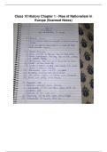 Summary India and the Contemporary World-II -  Social Science- History 