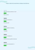 CIDESCO COMPLETE EXAM QUESTIONS ANSWERS GUARANTEED PASS