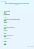 CIDESCO COMPREHENSIVE EXAM SCRIPT COMPLETE QUESTIONS VERIFIED&NewLine;SOLUTIONS FORM TWO
