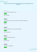 CIDESCO EXAM REVIEW SOLVED QUESTIONS COMPLETE ANSWERS GRADED A PLUS&NewLine;FORM TWO