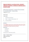 BIOD 101 Module 1&ndash;6 & Final Exam &ndash; 2026&sol;2027 &vert; Portage Learning &vert; Complete Verified Q&As &plus; Review Guide