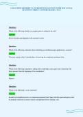 CIGNA MEDICARE PRODUCT AND BENEFITS EXAM STUDY SHEET COMPLETE&NewLine;QUESTIONS ACCURATE SOLUTIONS