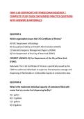 FDNY S-93 CERTIFICATE OF FITNESS EXAM 2026&sol;2027 &vert; COMPLETE STUDY GUIDE 200 VERIFIED PRACTICE QUESTIONS WITH ANSWERS & RATIONALES