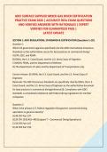 ADCI SURFACE SUPPLIED MIXED GAS DIVER CERTIFICATION &NewLine;PRACTICE EXAM 2026 &vert; ACCURATE REAL EXAM QUESTIONS &NewLine;AND VERIFIED ANSWERS WITH RATIONALES &vert; EXPERT &NewLine;VERIFIED FOR GUARANTEED PASS &vert;  &NewLine;LATEST UPDATE 