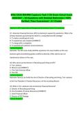 WGU D490 MSCIA Graduate Capstone Bundle Task 1 Section A Actual Exam 2026&sol;2027 &ndash; Complete Capstone Proposal Questions with Detailed Rationales &vert; 100&percnt; Verified &vert; Pass Guaranteed &ndash; A&plus; Graded