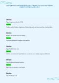 CIGNA PRODUCTS AND BENEFITS OVERVIEW UPDATED ACTUAL EXAM QUESTIONS&NewLine;CORRECT ANSWERS GRADED A PLUS