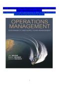 Operations Management&colon; Sustainability and Supply Chain&comma; 14th Edition by Jay Heizer &colon; Verified Test Bank &semi; Practice Exam Questions&comma; Detailed Answer Guide & Study Resource &vert; Essential Assessment and Course Success Preparation