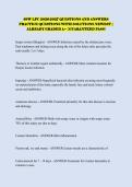 68W LPC 2026-2027 QUESTIONS AND ANSWERS&NewLine;PRACTICE QUESTIONS WITH SOLUTIONS NEWEST &vert;&NewLine;ALREADY GRADED A&plus; &lbrack;GUARANTEED PASS&excl;
