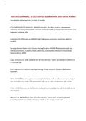 MSN 560 Exam Week 5&comma; Ch 25&vert; UPDATED Questions with 100&percnt; Correct Answers&NewLine;